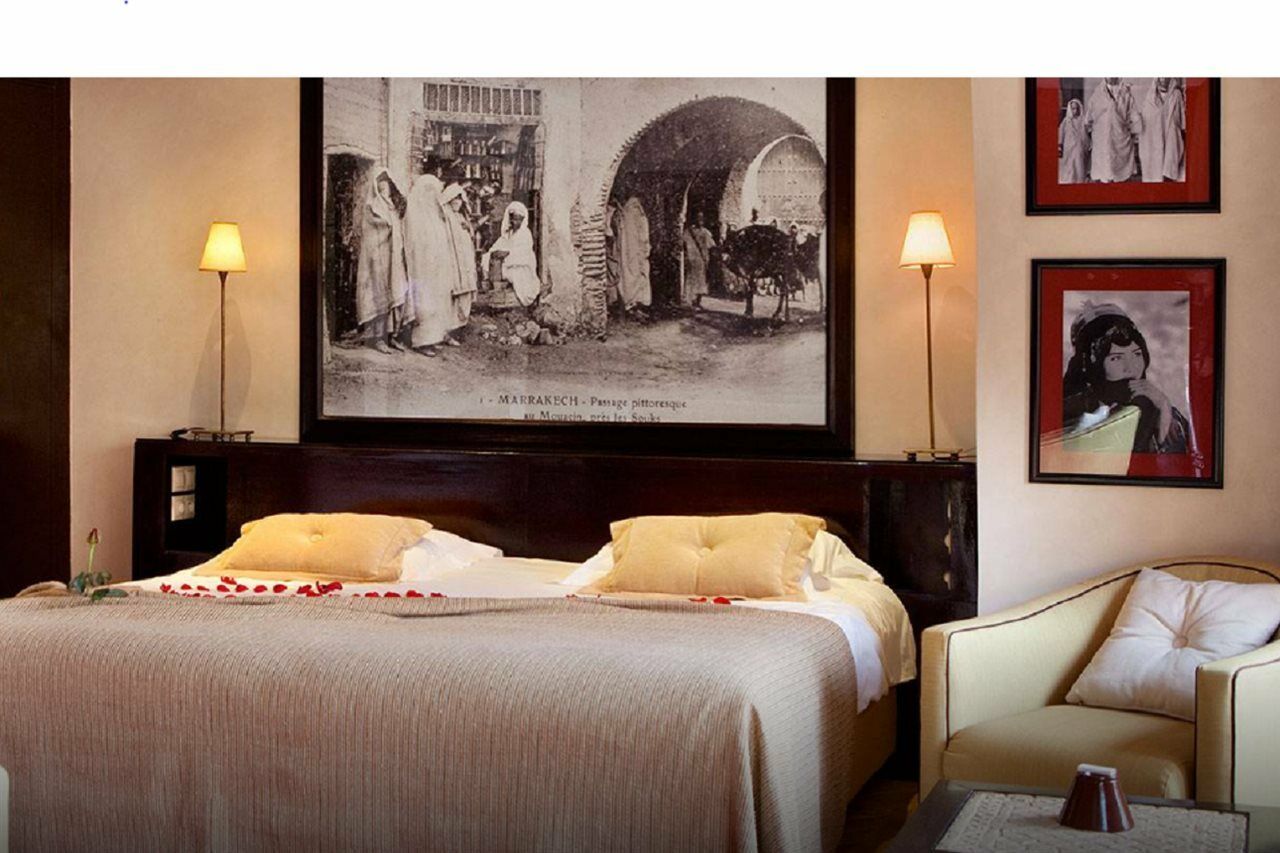 레 자르댕 드 라 쿠투비아 마라케시 외부 사진 A room at the hotel